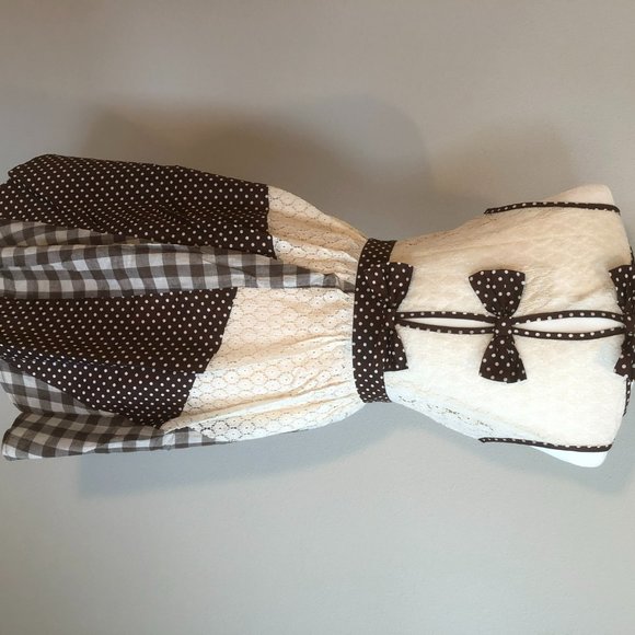 SALE!!!!! NWT Multi Print Dress with Bow Detail - Picture 3 of 5